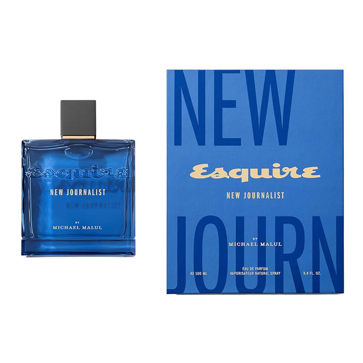 Michael Malul New Journalist Esquire Eau de Parfum for Men 3.4 Ounce