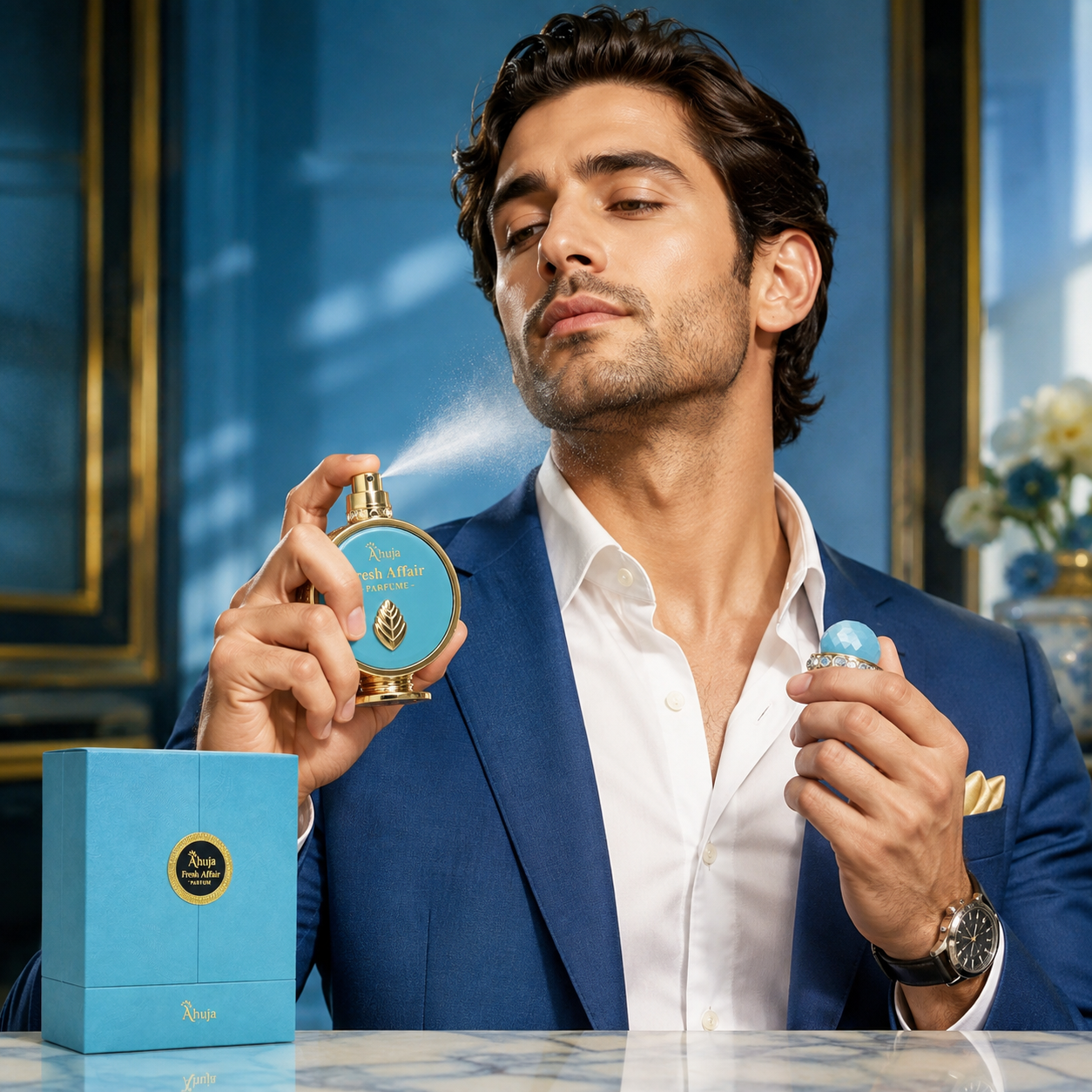 Ahuja Fresh Affairs Eau de Parfum for Unisex 3.4 Ounce