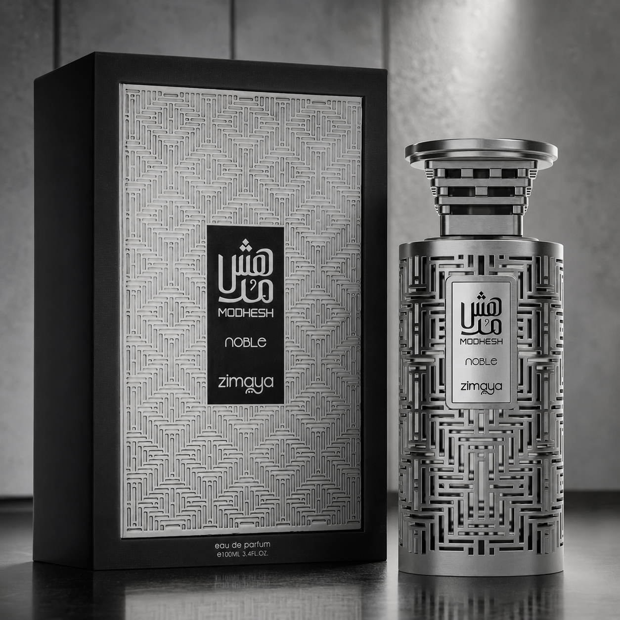Zimaya Modhesh Noble Eau de Parfum Spray For Men, 3.4 Ounce