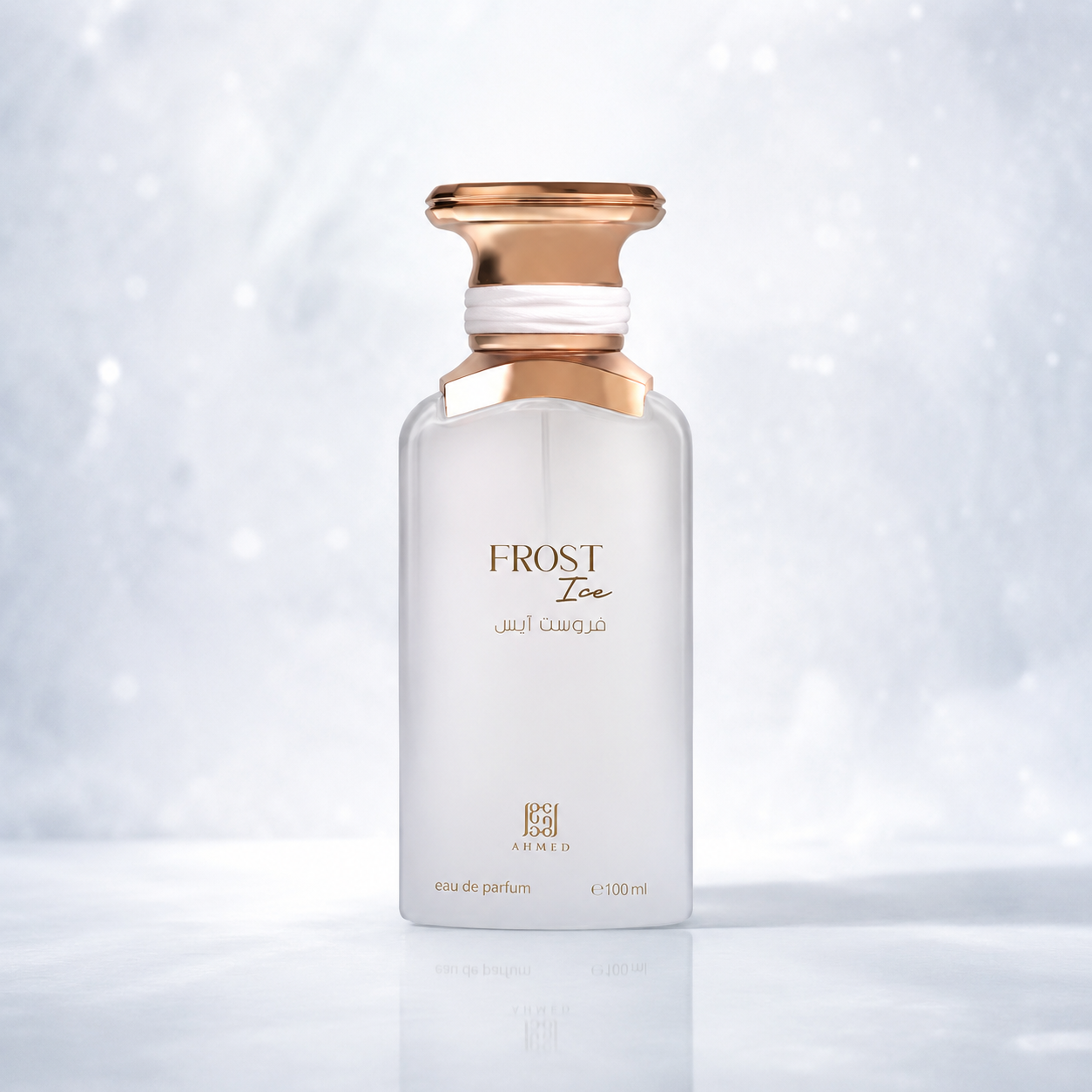 Ahmed Al Maghribi Frost Ice Eau de Parfum Spray for Unisex, 3.4 Ounce