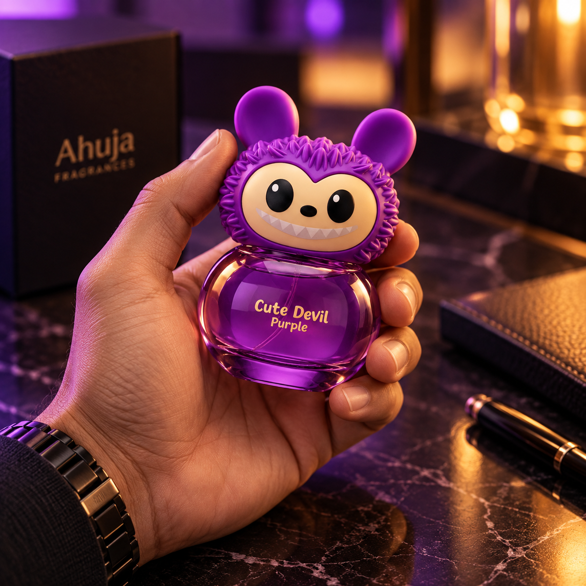 Ahuja Cute Devil Purple Eau de Parfum for Unisex