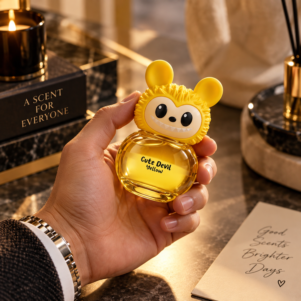 Ahuja Cute Devil Yellow Eau de Parfum for Unisex
