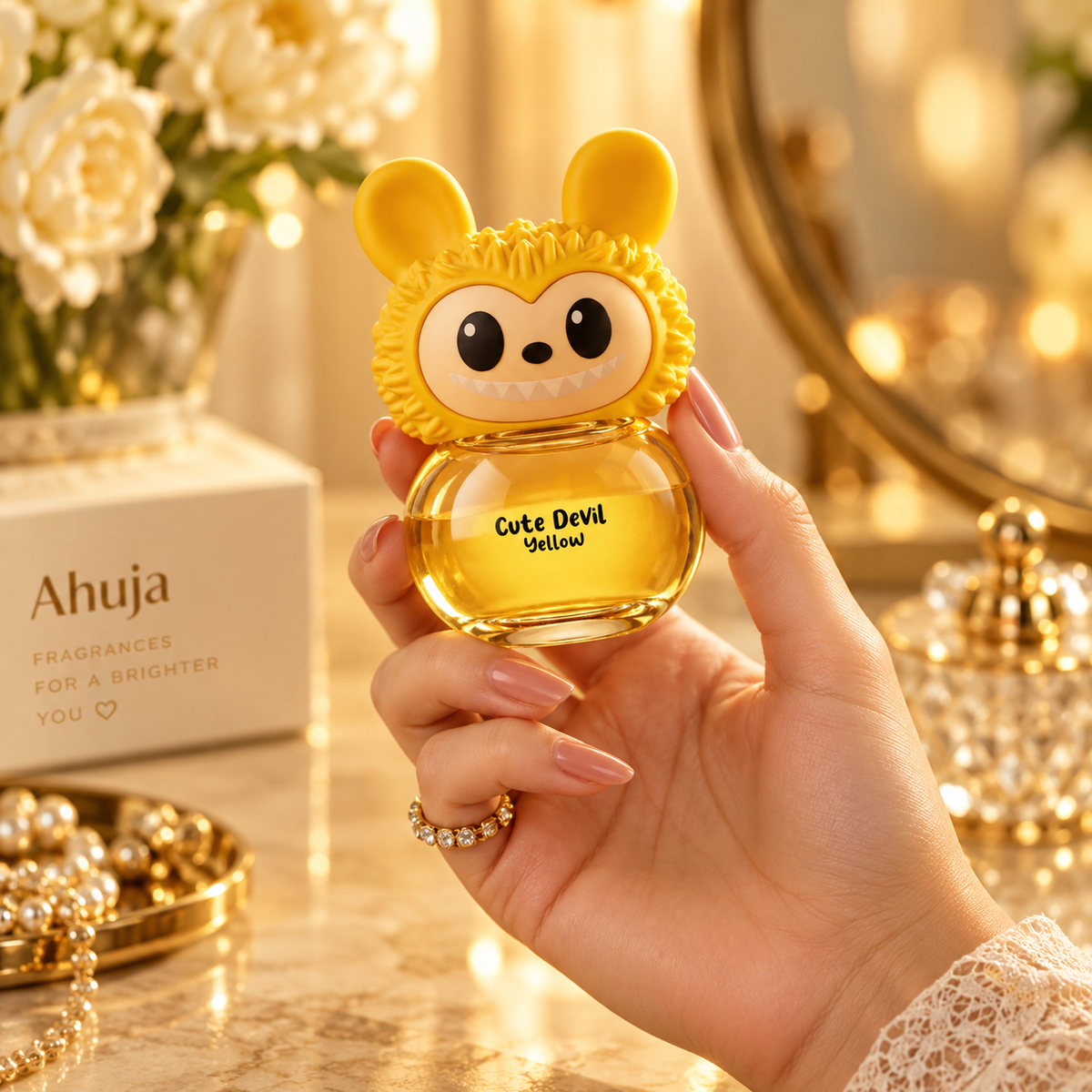 Ahuja Cute Devil Yellow Eau de Parfum for Unisex