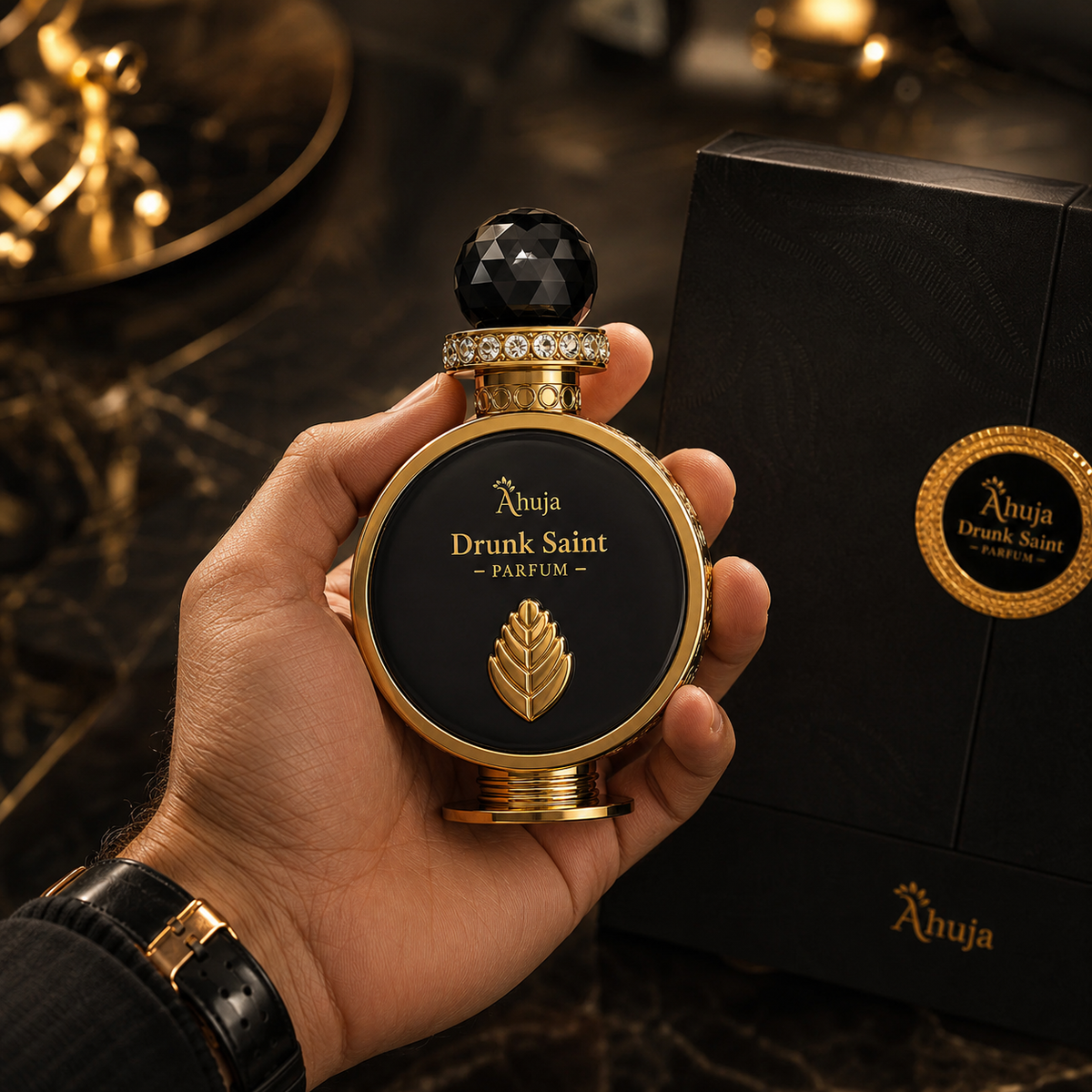 Ahuja Drunk Saint Eau de Parfum for Unisex 3.4 Ounce