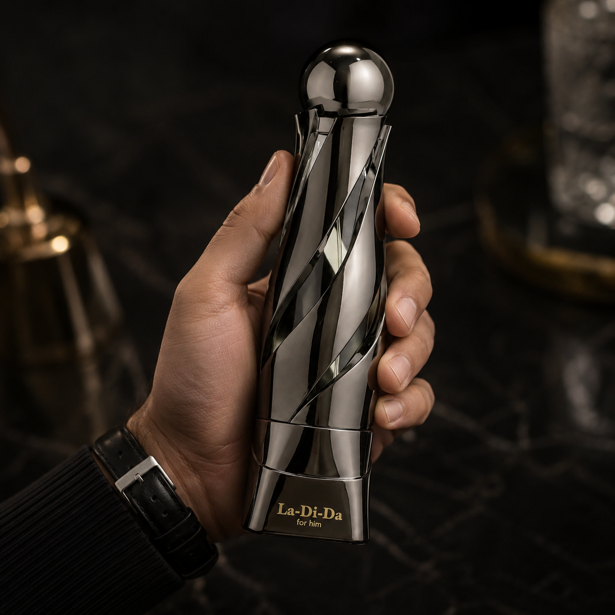 Arabiyat Prestige La Di Da For Him Eau de Parfum Spray For Men 3.4 Ounce