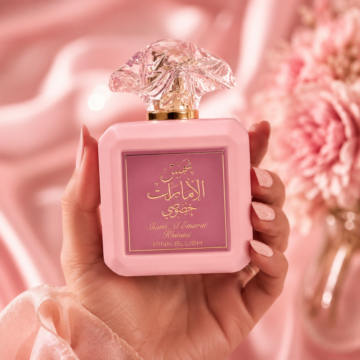 Ard Al Zaafaran Shams Al Emarat Khususi Pink Blush Eau De Parfum Spray For Women 3.4 Ounce