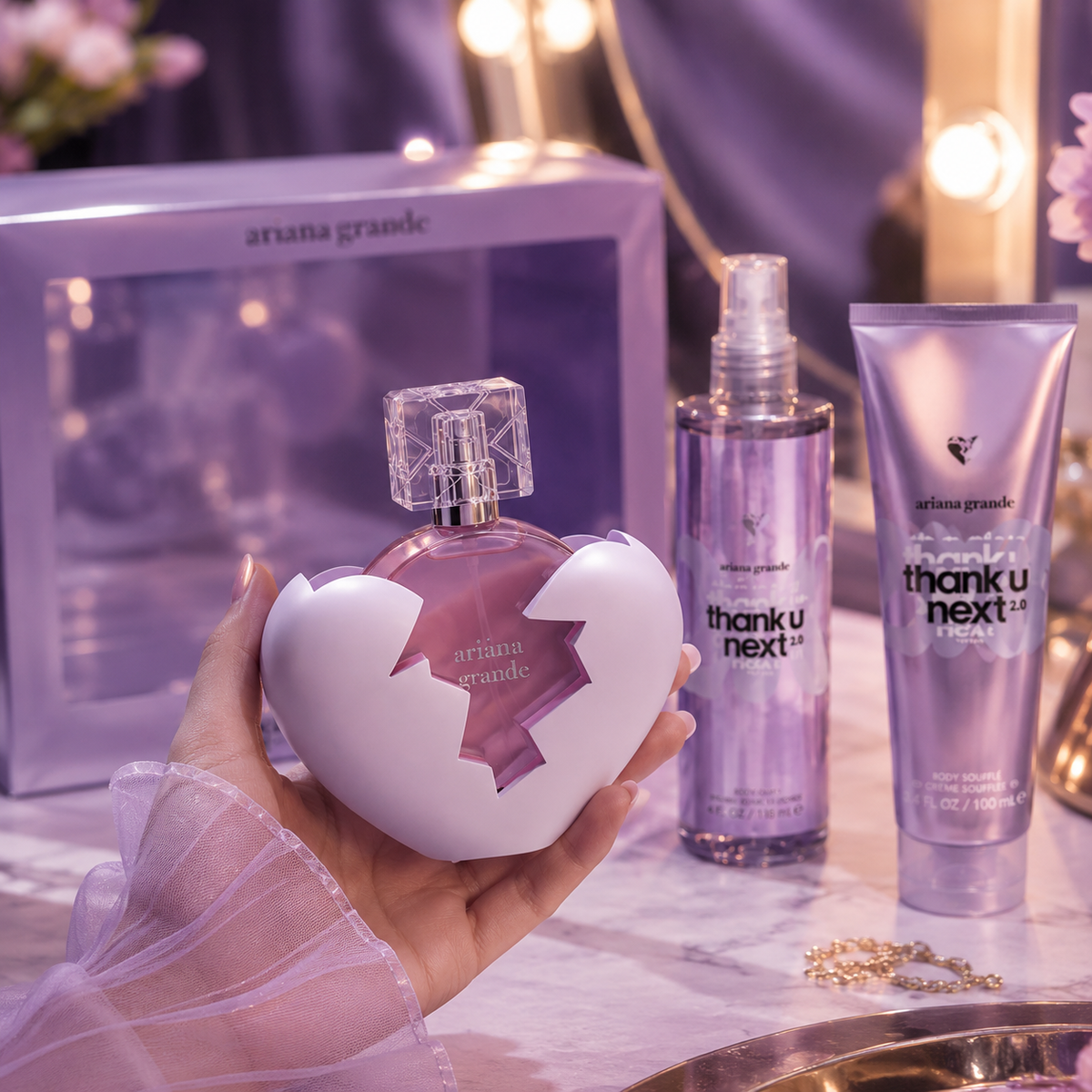 Ariana Grande Thank U, Next 2.0 3-Piece Gift Set for Women