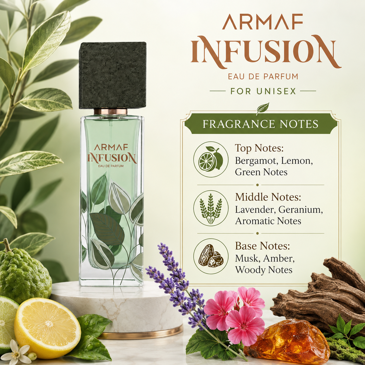 Armaf Infusion Eau de Parfum Notes