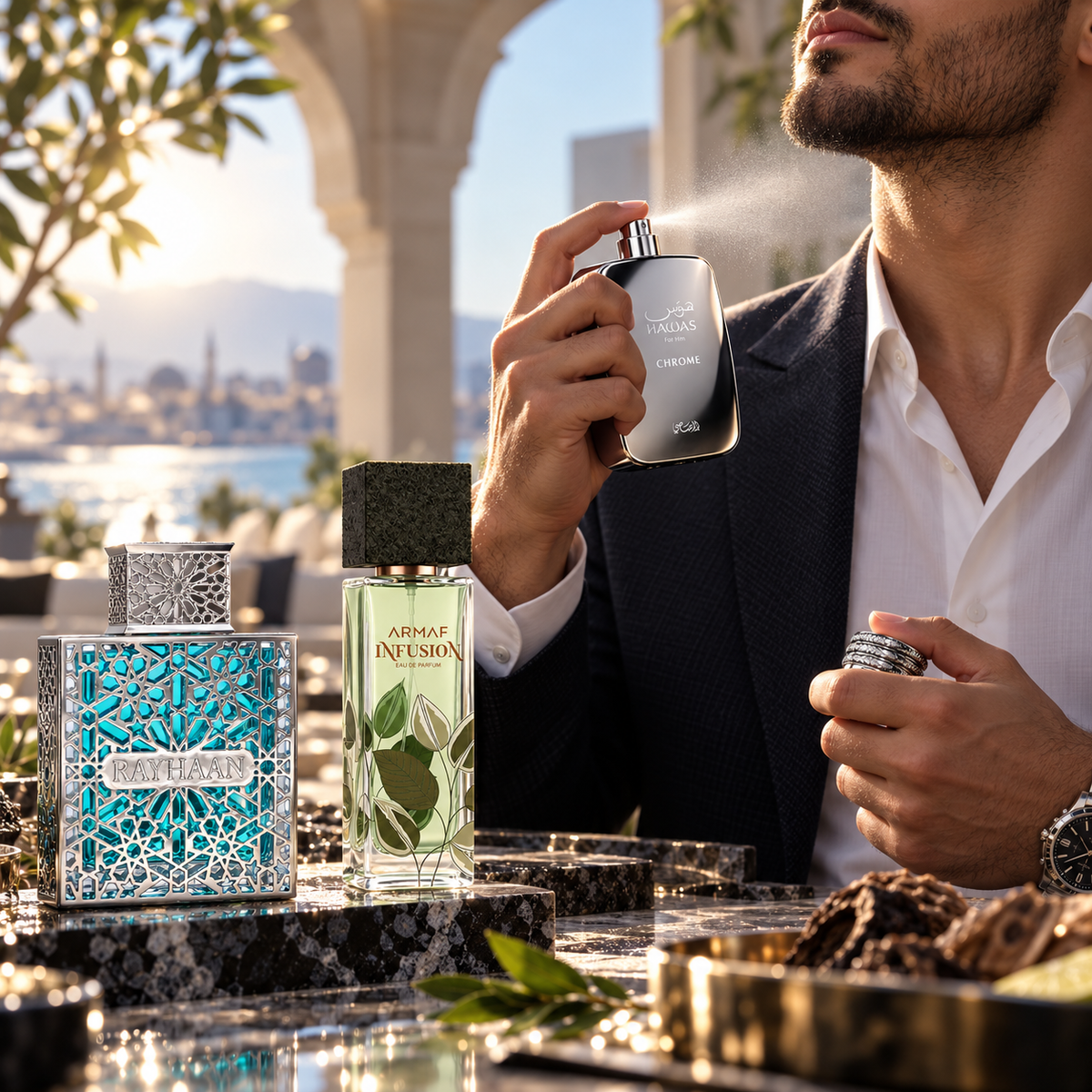 Armaf Infusion & Hawas Chrome Bundle for Men, image 3