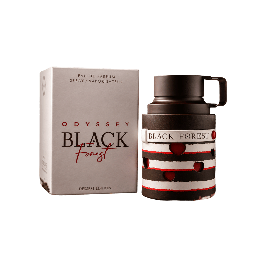 Armaf Odyssey Black Forest Dessert Edition Eau de Parfum Spray for Unisex 3.4 Ounce