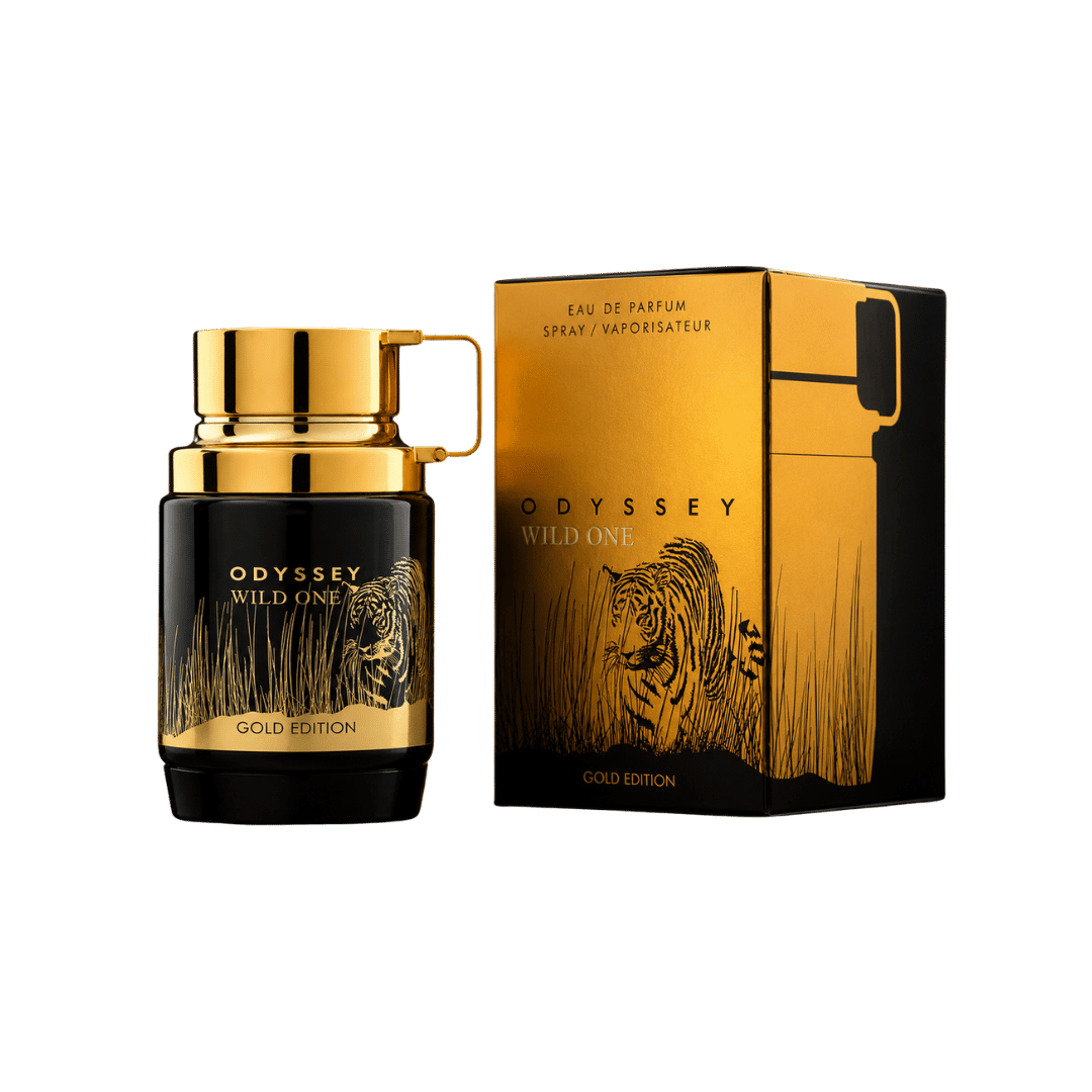 Armaf Odyssey Wild One Gold Edition for Men Eau de Parfum Spray, 3.4 Ounce