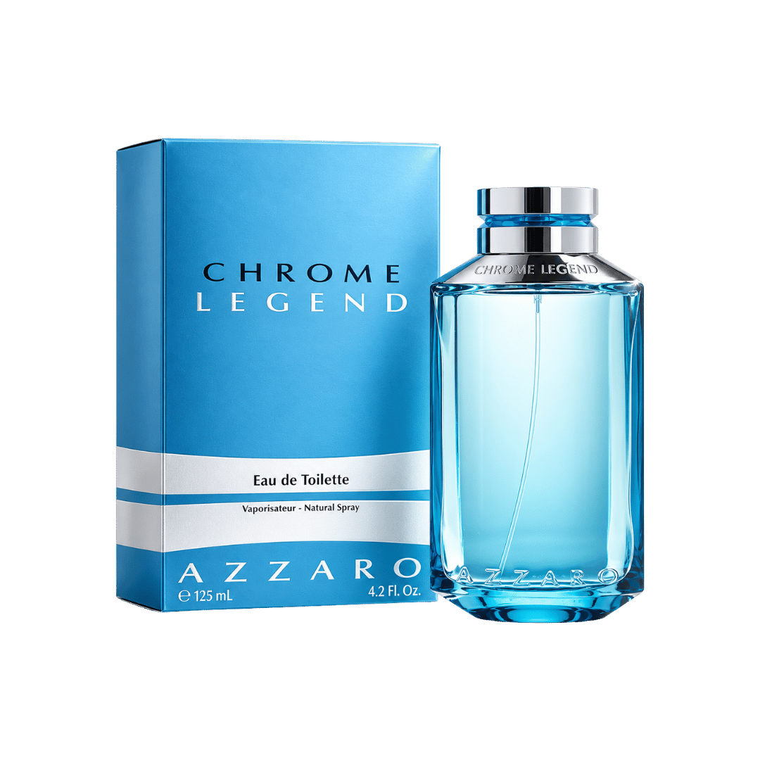 Azzaro Chrome Legend Eau de Toilette for Men, 4.2 Ounce