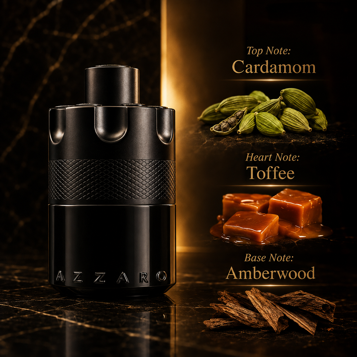 Azzaro The Most Wanted Eau de Parfum Intense 3-Piece Gift Set for Men