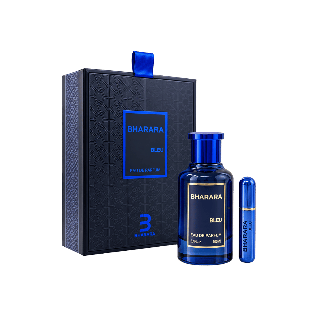 Bharara Bleu Eau de Parfum for Men, 3.4 Ounce