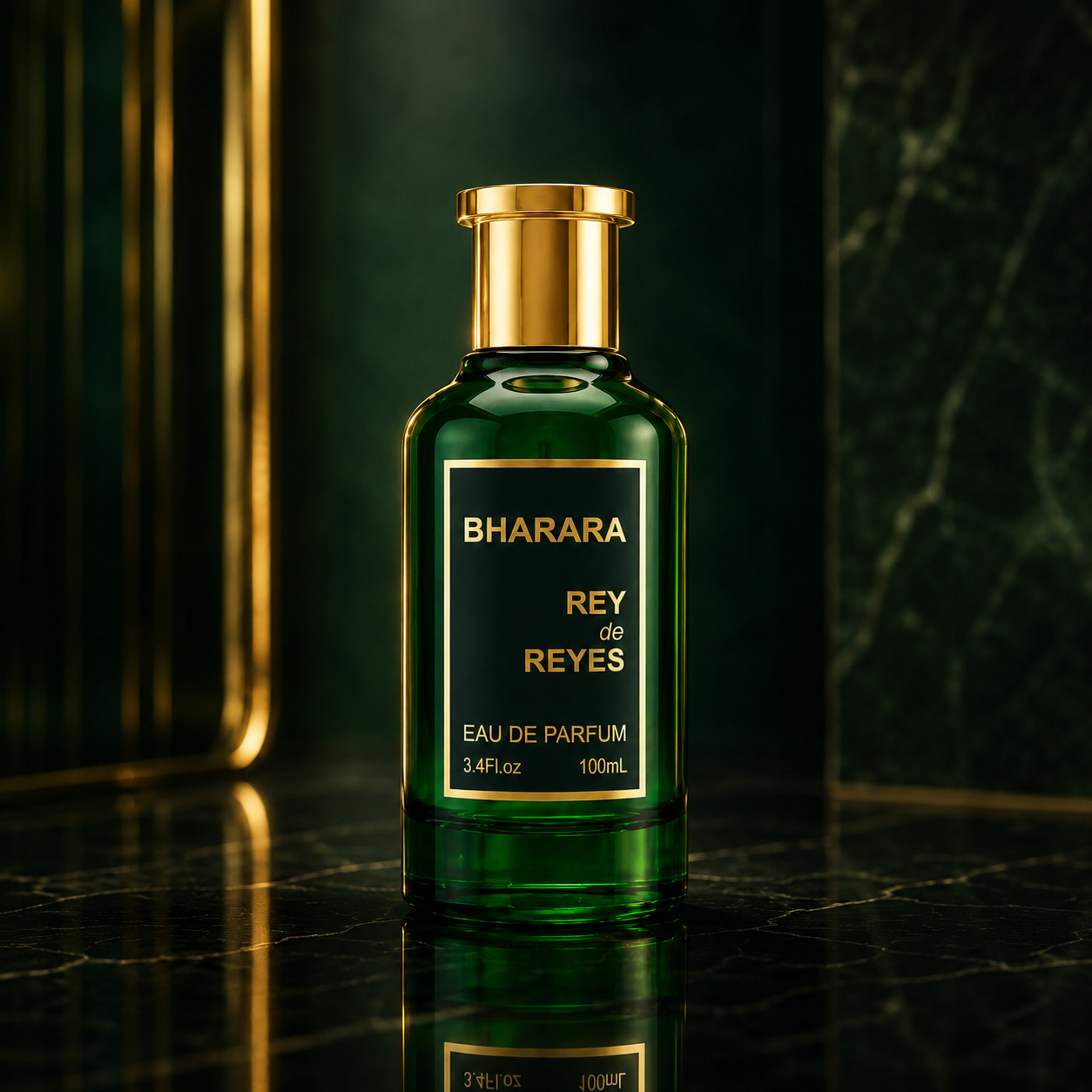 Bharara Rey de Reyes Eau de Parfum Spray For Men 3.4 Ounce
