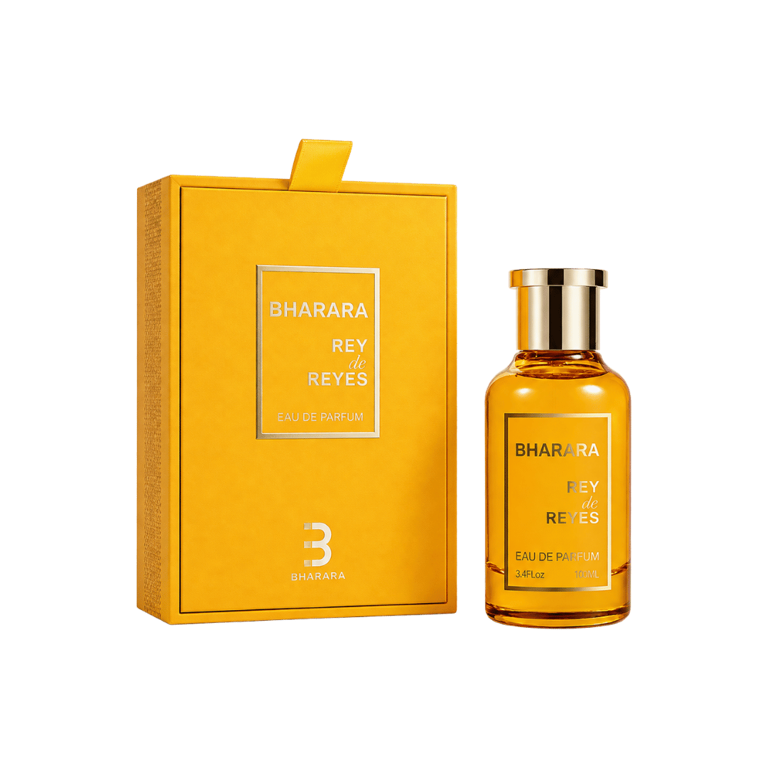 Bharara Rey de Reyes Yellow Eau de Parfum for Men 3.4 Ounce