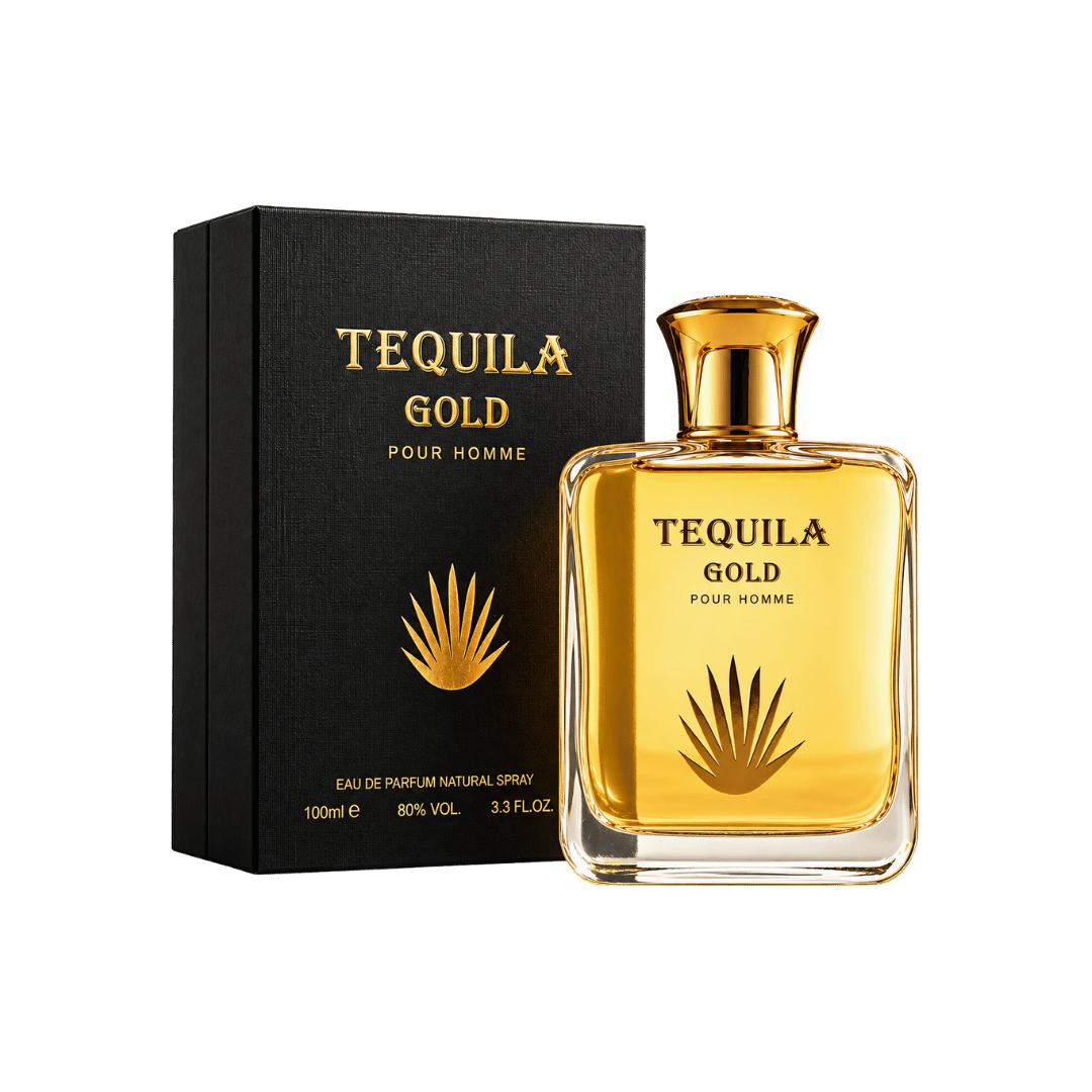 Bharara Tequila Gold Pour Homme Eau de Parfum for Men 3.3 Ounce