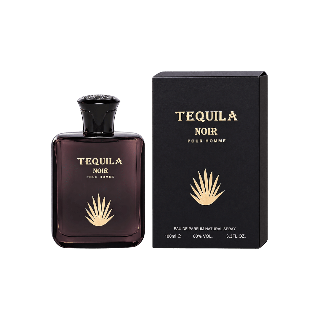 Bharara Tequila Noir Pour Homme Eau de Parfum for Men 3.3 Ounce