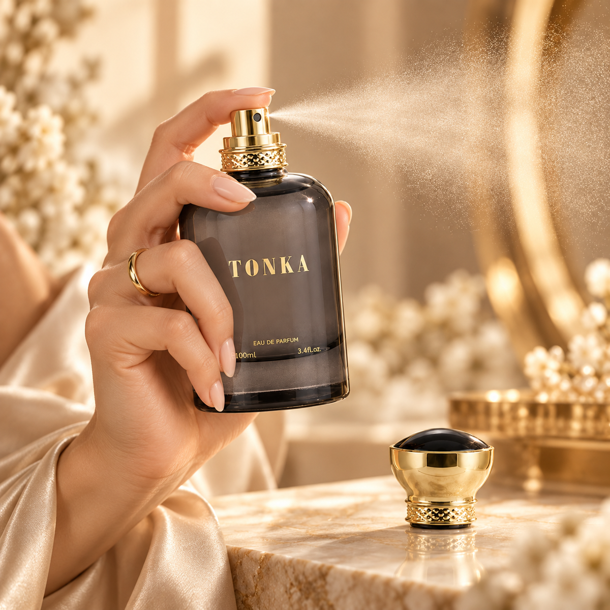 Bharara Tonka Eau de Parfum for Unisex, 3.4 Ounce