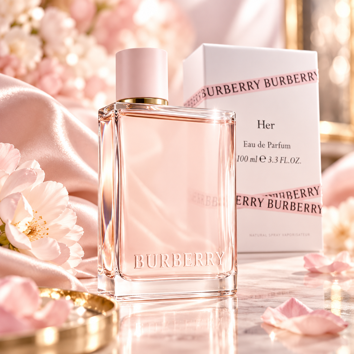 Burberry Her Eau de Parfum for Women 3.4 Ounce