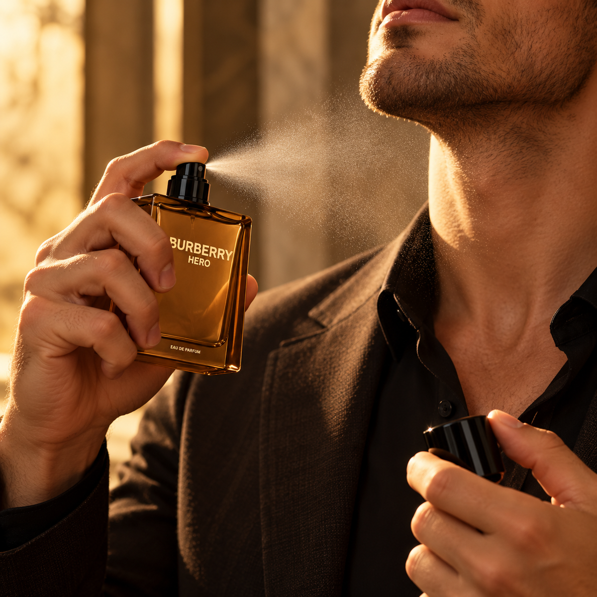 Burberry Hero Eau de Parfum for Men 1.7 Ounce