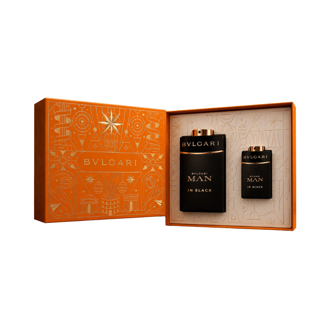 Bvlgari Man in Black 2-Piece Gift Set for Men