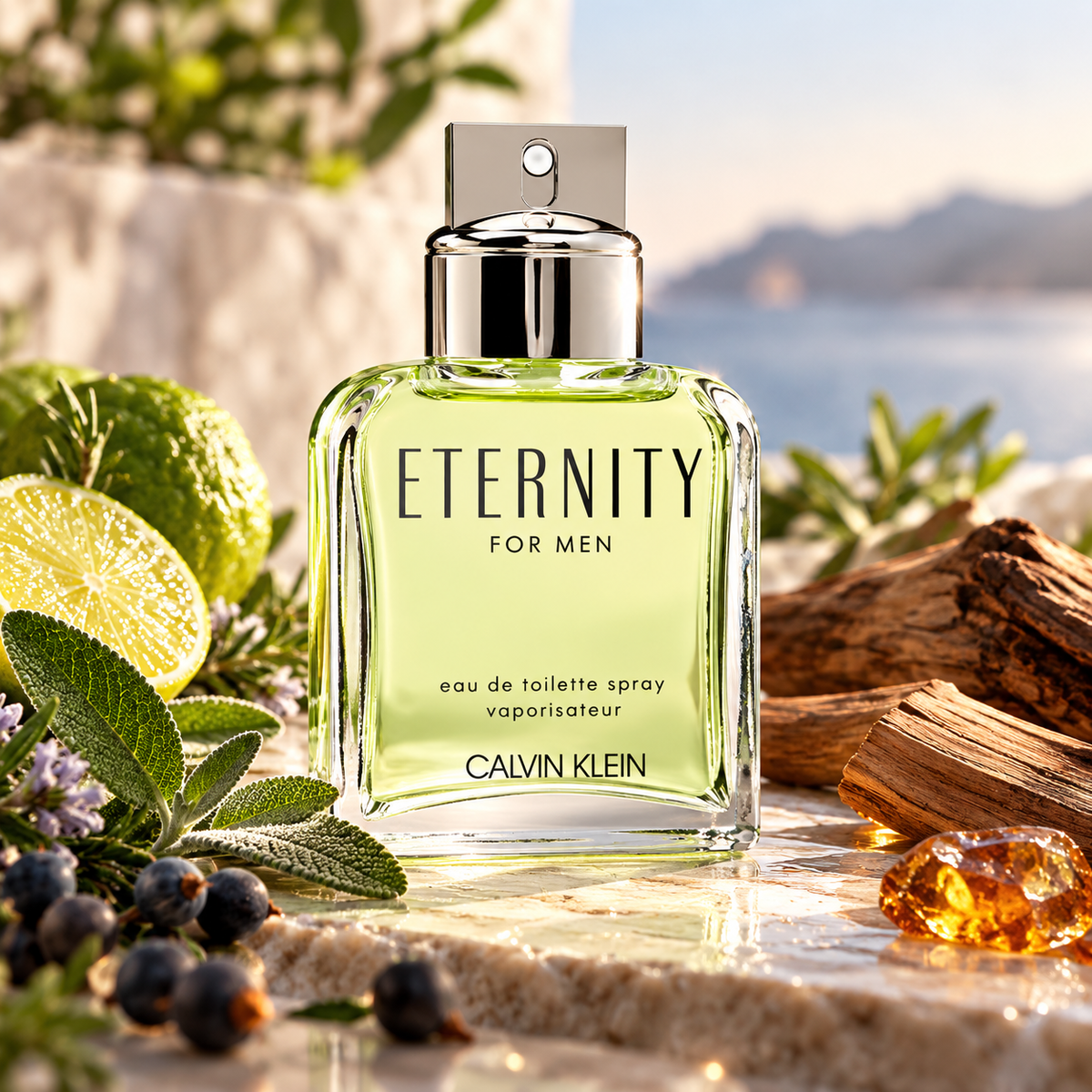 Calvin Klein Eternity Eau de Toilette for Men 3.4 Ounce