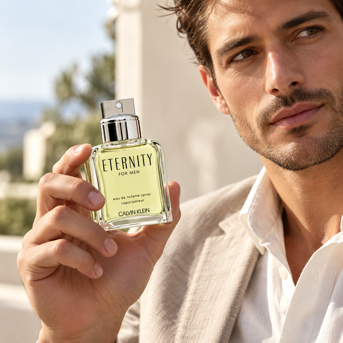 Calvin Klein Eternity Eau de Toilette for Men 3.4 Ounce