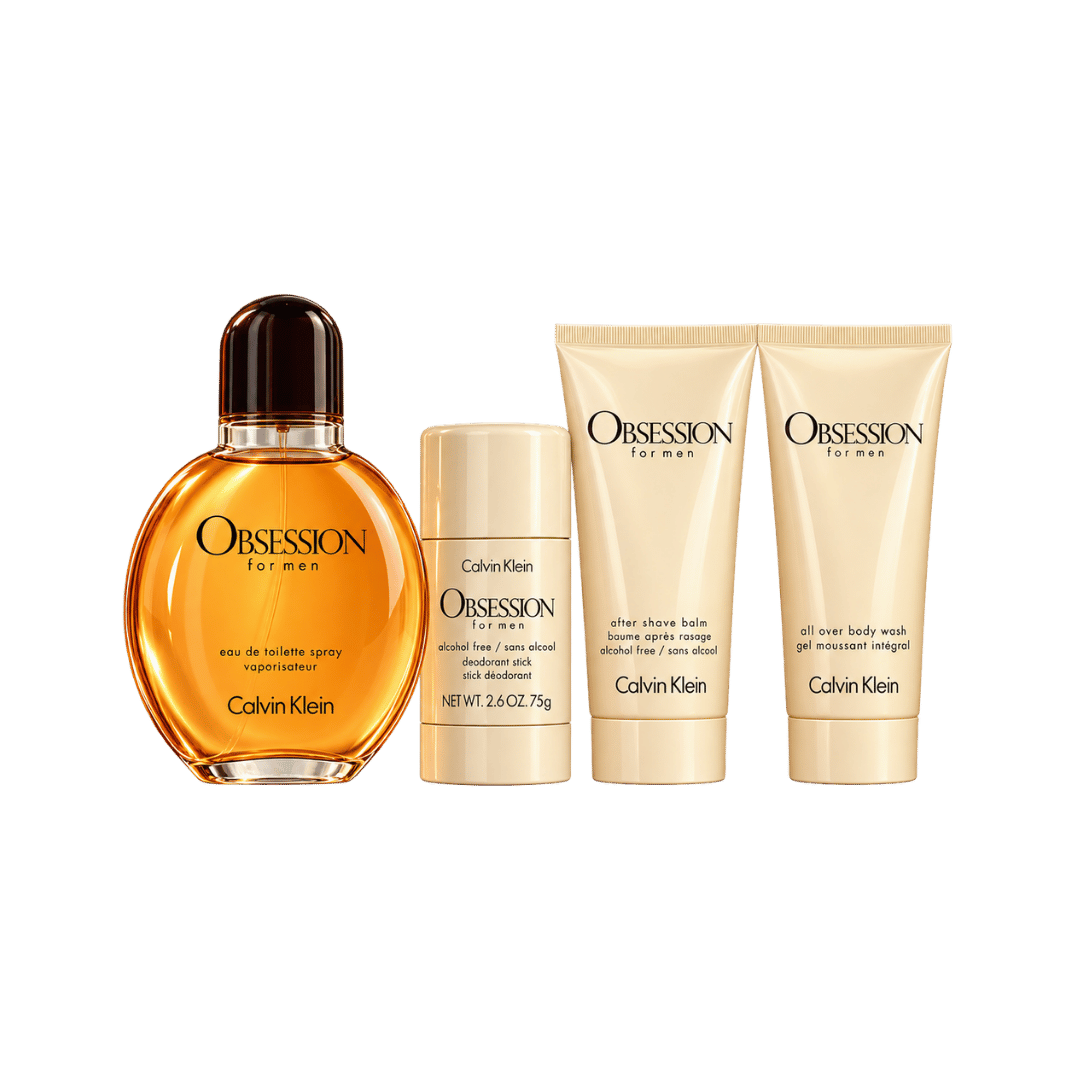 Calvin Klein Obsession 4-Piece Gift Set for Men