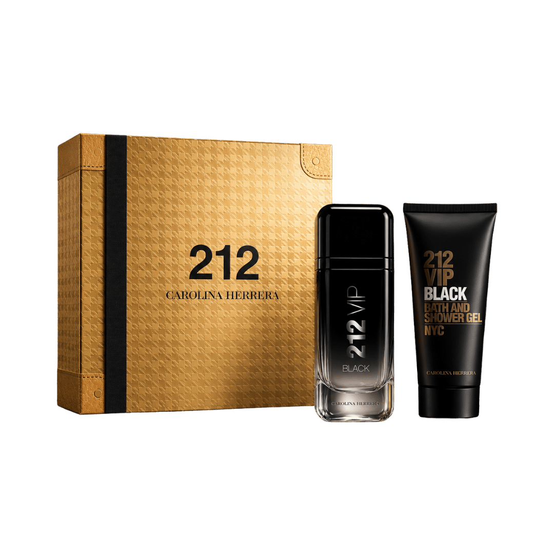 Carolina Herrera 212 VIP Black 2-Piece Gift Set for Men