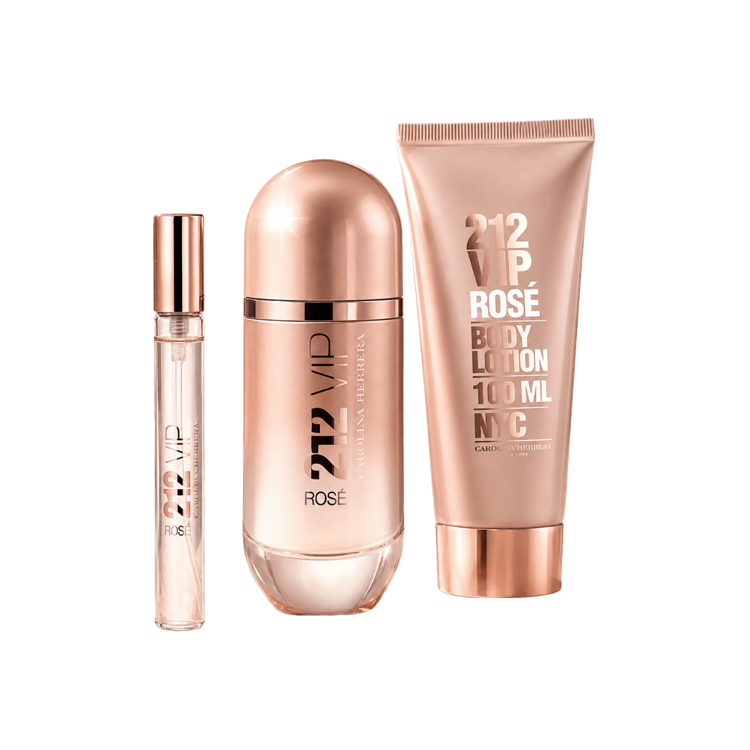 Carolina Herrera 212 VIP Rosé 3-Piece Gift Set for Women