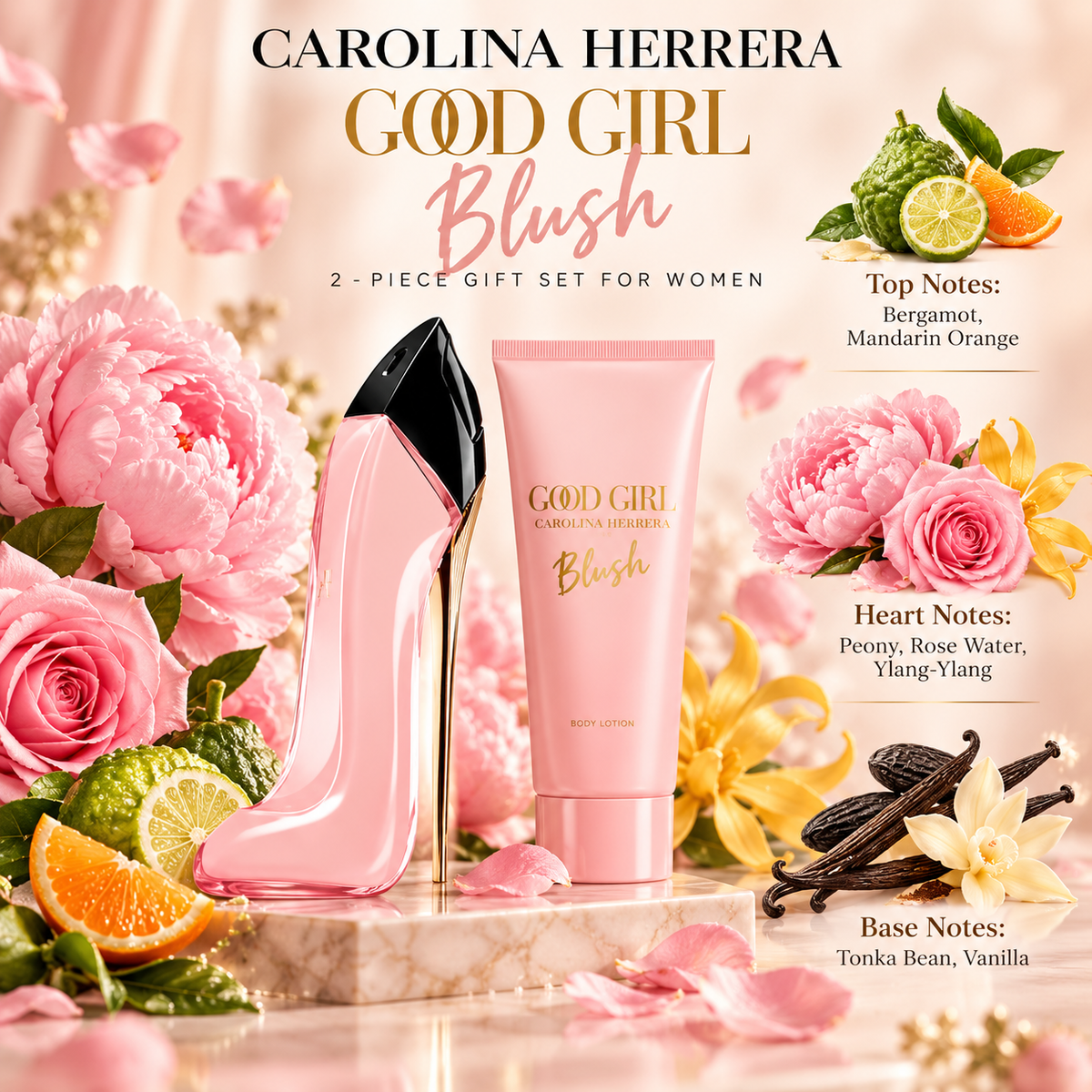 Carolina Herrera Good Girl Blush 2-Piece Gift Set for Women