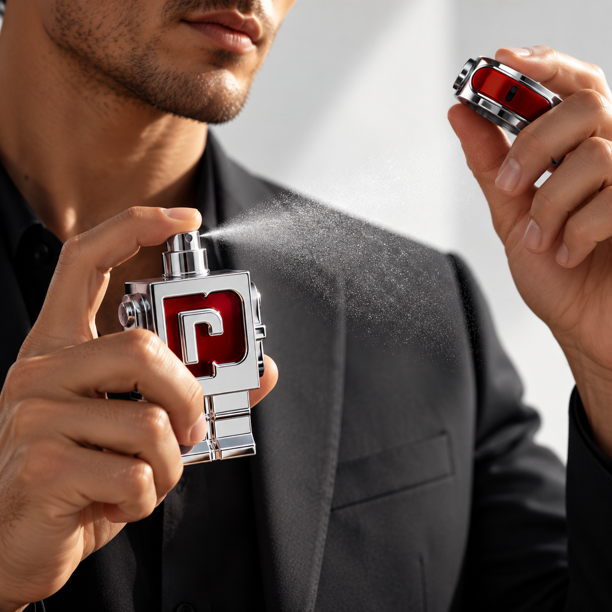 Paco Rabanne Phantom in Red Parfum Elixir for Men, image 3