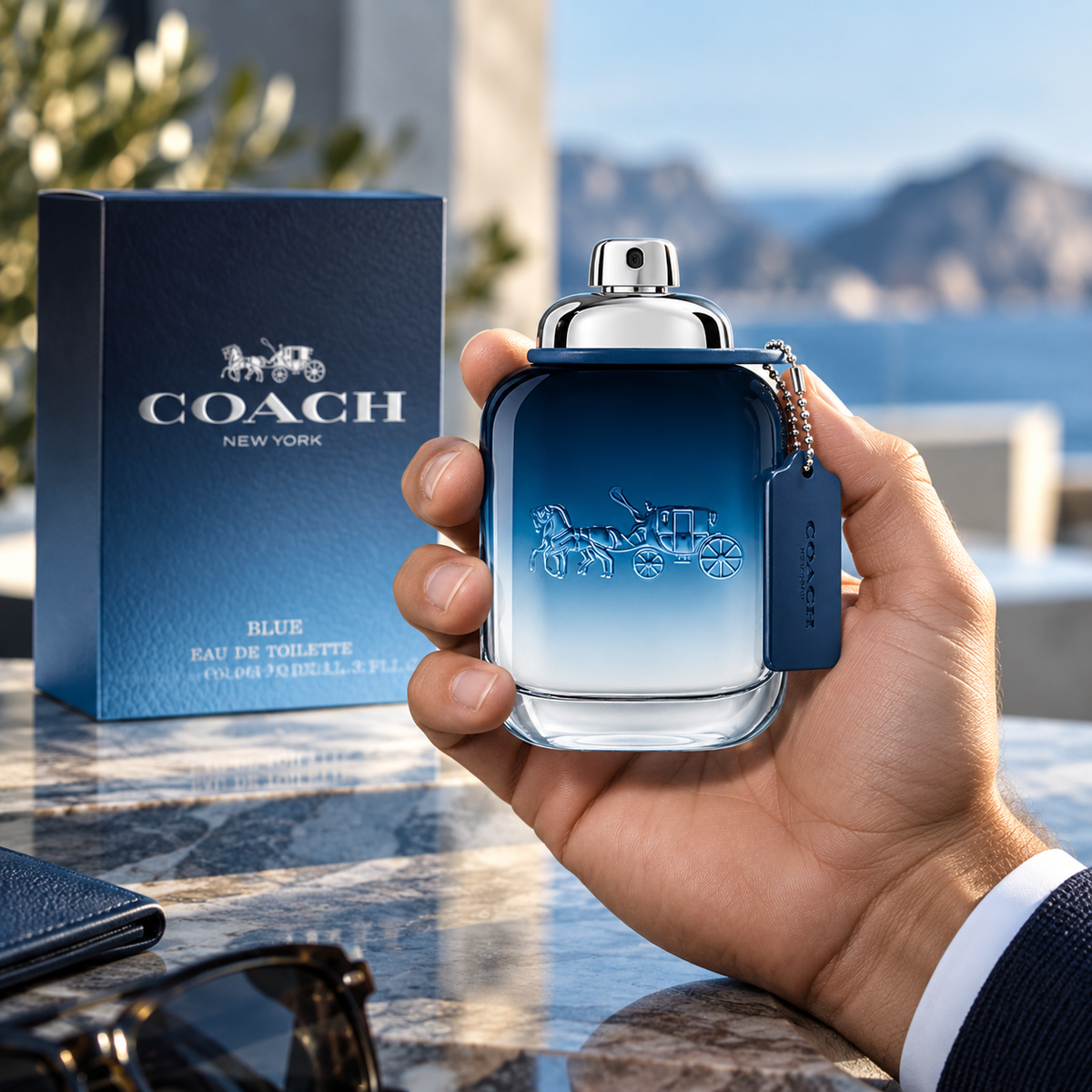 Coach Blue Eau de Toilette for Men 3.4 Ounce