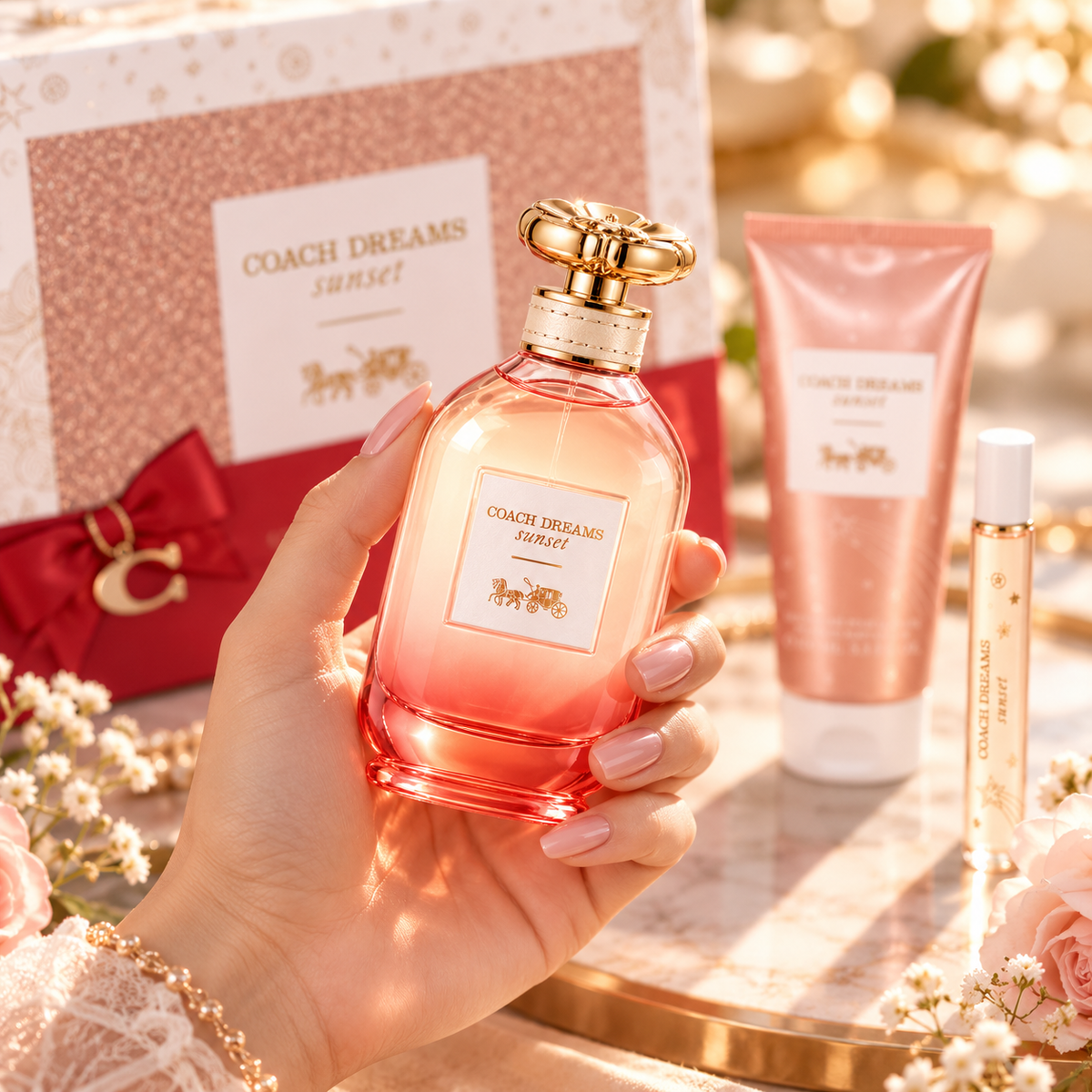Coach Dreams Sunset 3-Piece Gift Set for Women