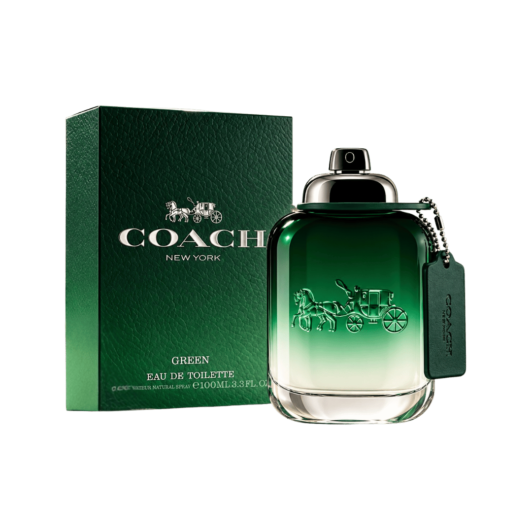 Coach Green Eau de Toilette for Men 3.4 Ounce