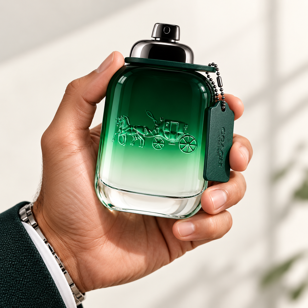 Coach Green Eau de Toilette for Men 3.4 Ounce