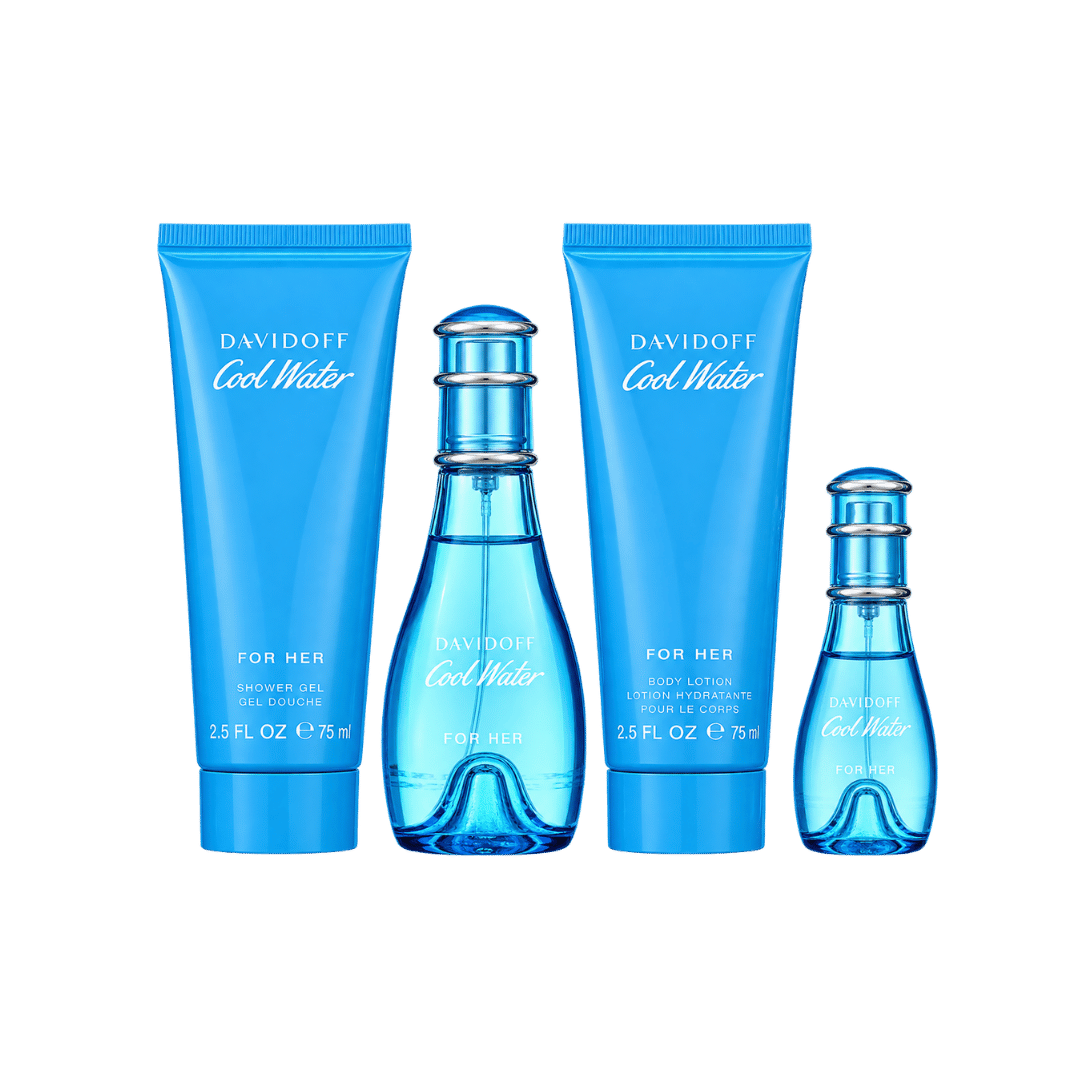 Davidoff Cool Water 4-Piece Gift Set for Women