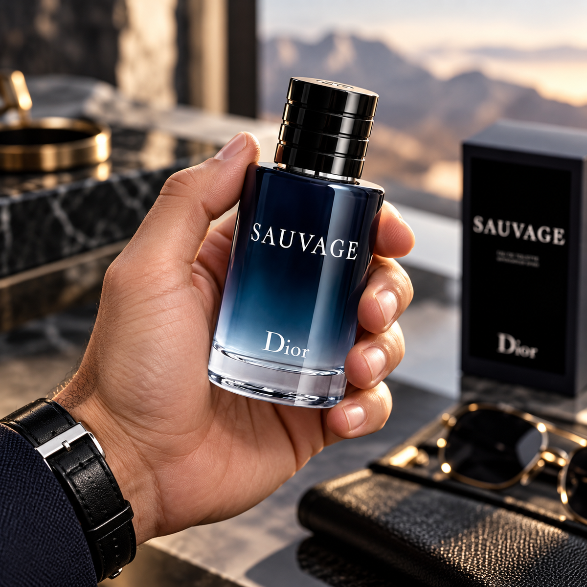 Dior Sauvage Eau de Toilette for Men 2.0 Ounce