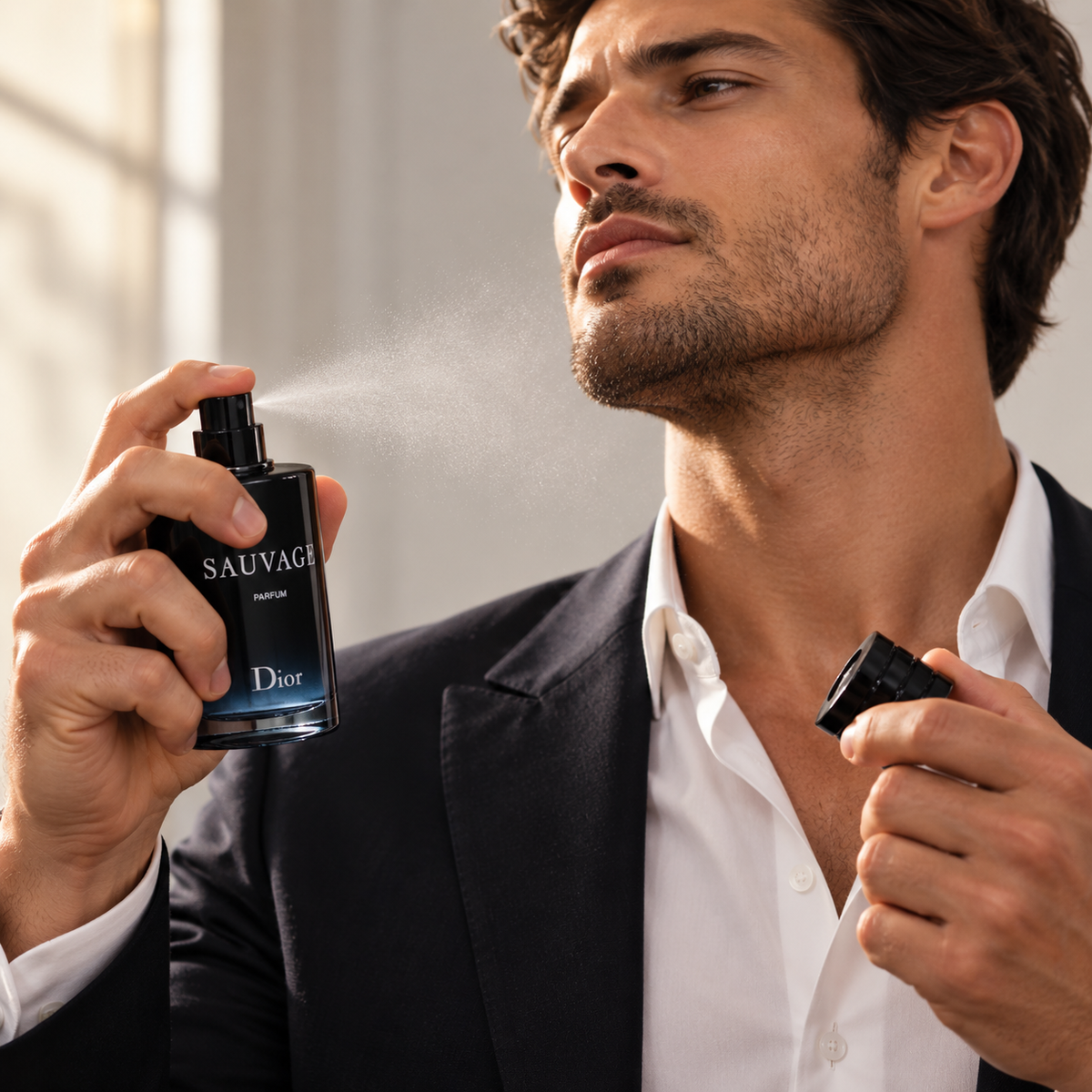 Dior Sauvage Parfum for Men 2.0 Ounce