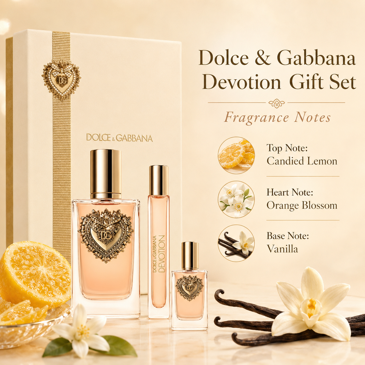 Dolce & Gabbana Devotion 3-Piece Gift Set for Women