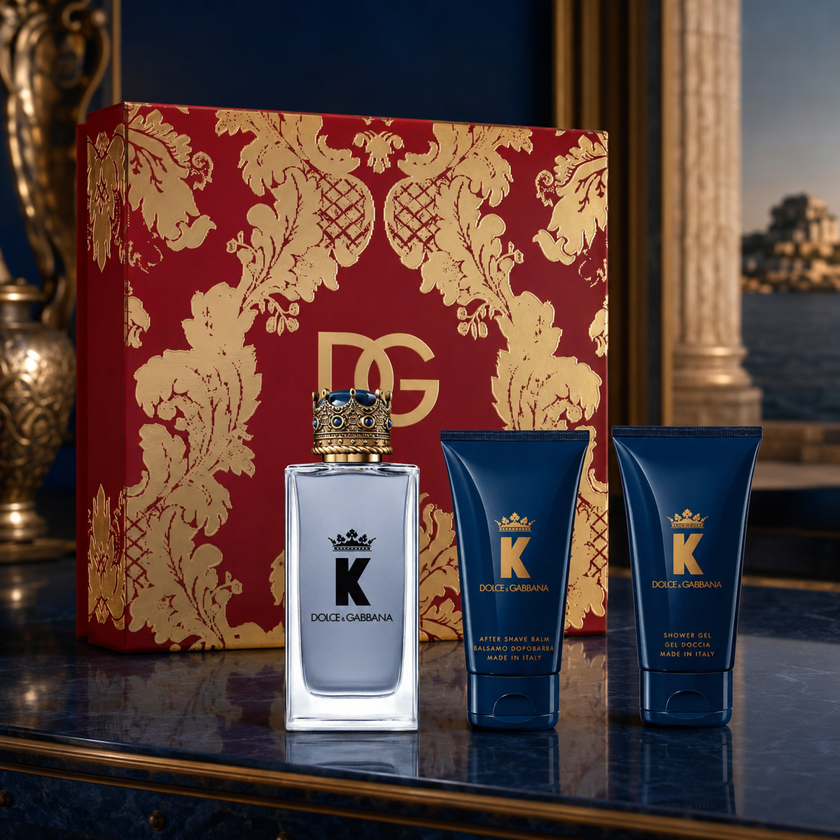 Dolce & Gabbana K 3-Piece Gift Set for Men (Eau de Toilette)