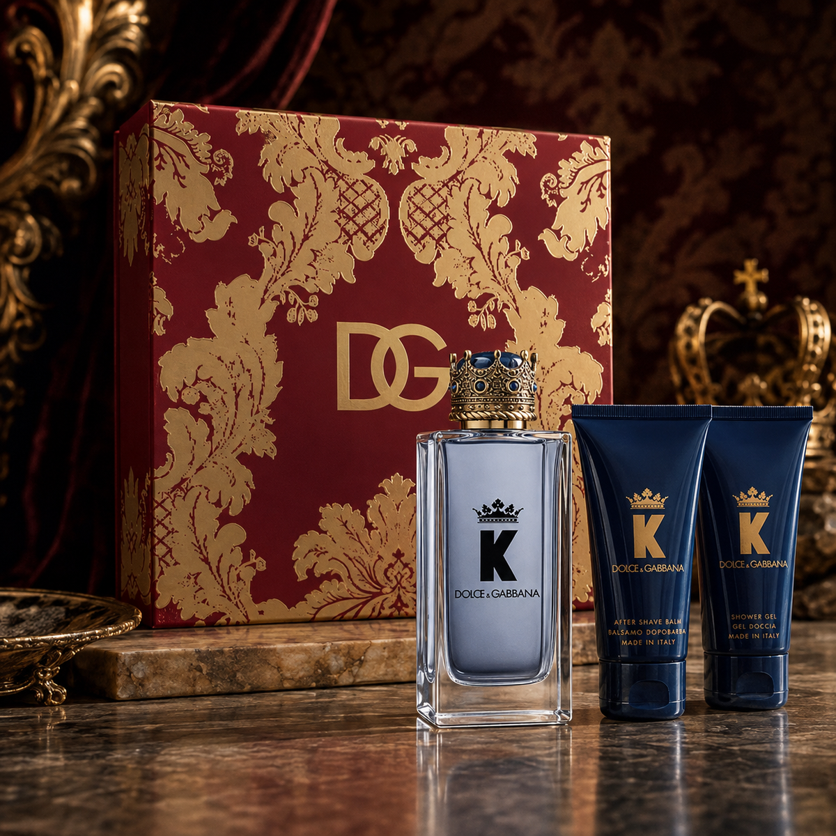 Dolce & Gabbana K 3-Piece Gift Set for Men (Eau de Toilette)