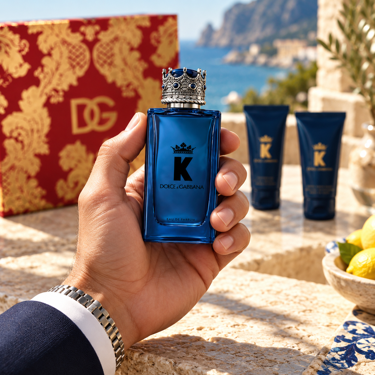 Dolce & Gabbana K Eau de Parfum 3-Piece Gift Set for Men