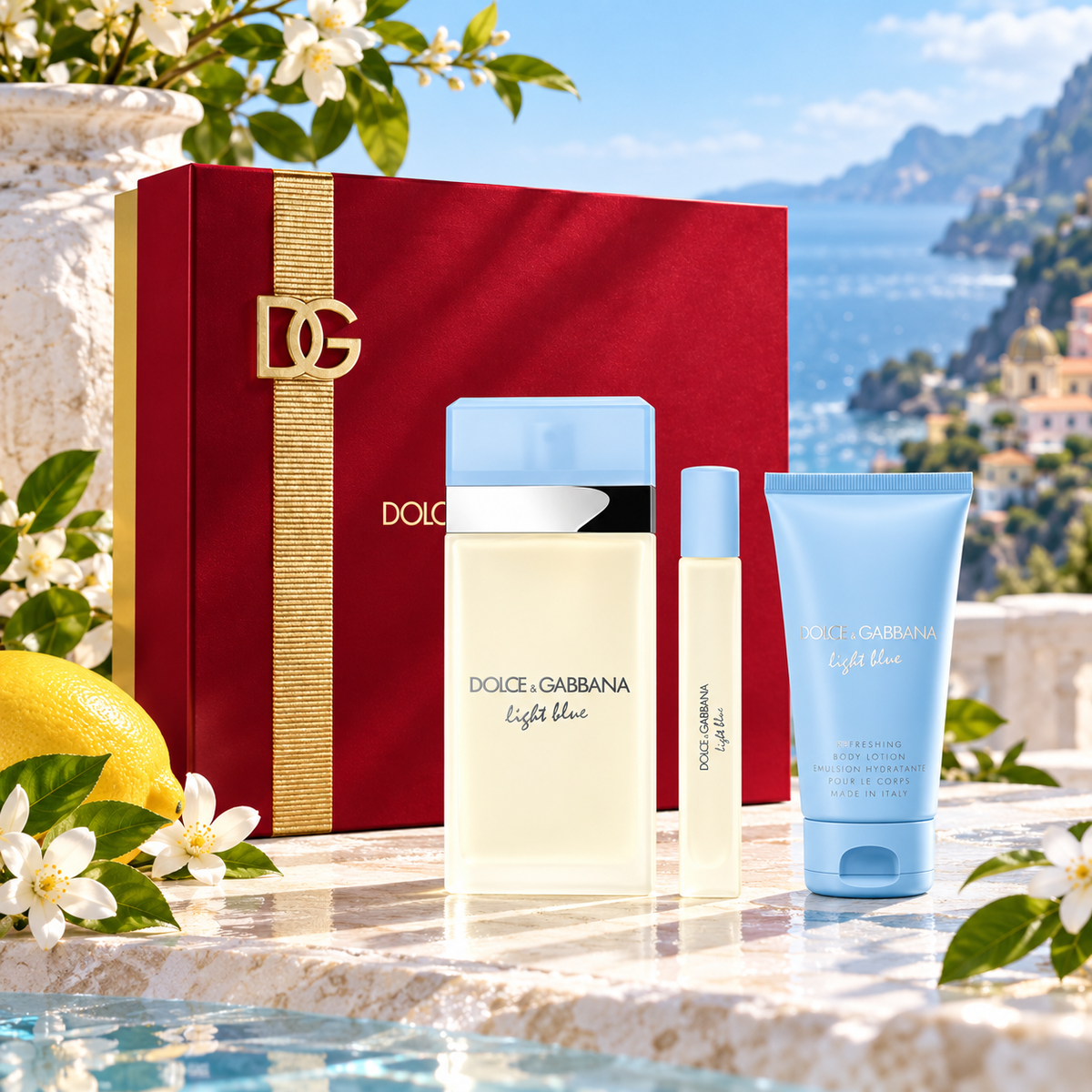 Dolce & Gabbana Light Blue 3-Piece Gift Set for Women
