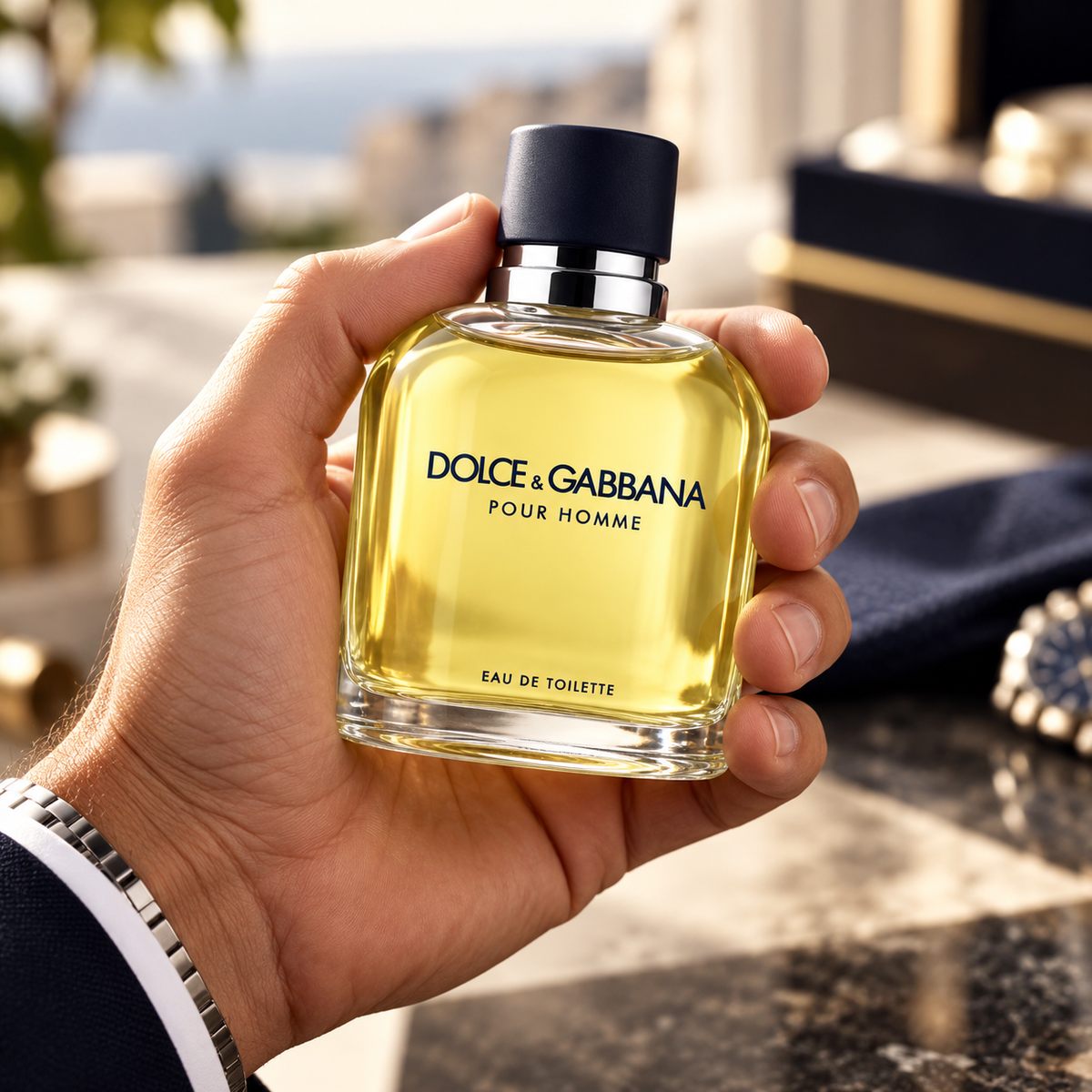Dolce & Gabbana Pour Homme Eau de Toilette for Men 4.2 Ounce