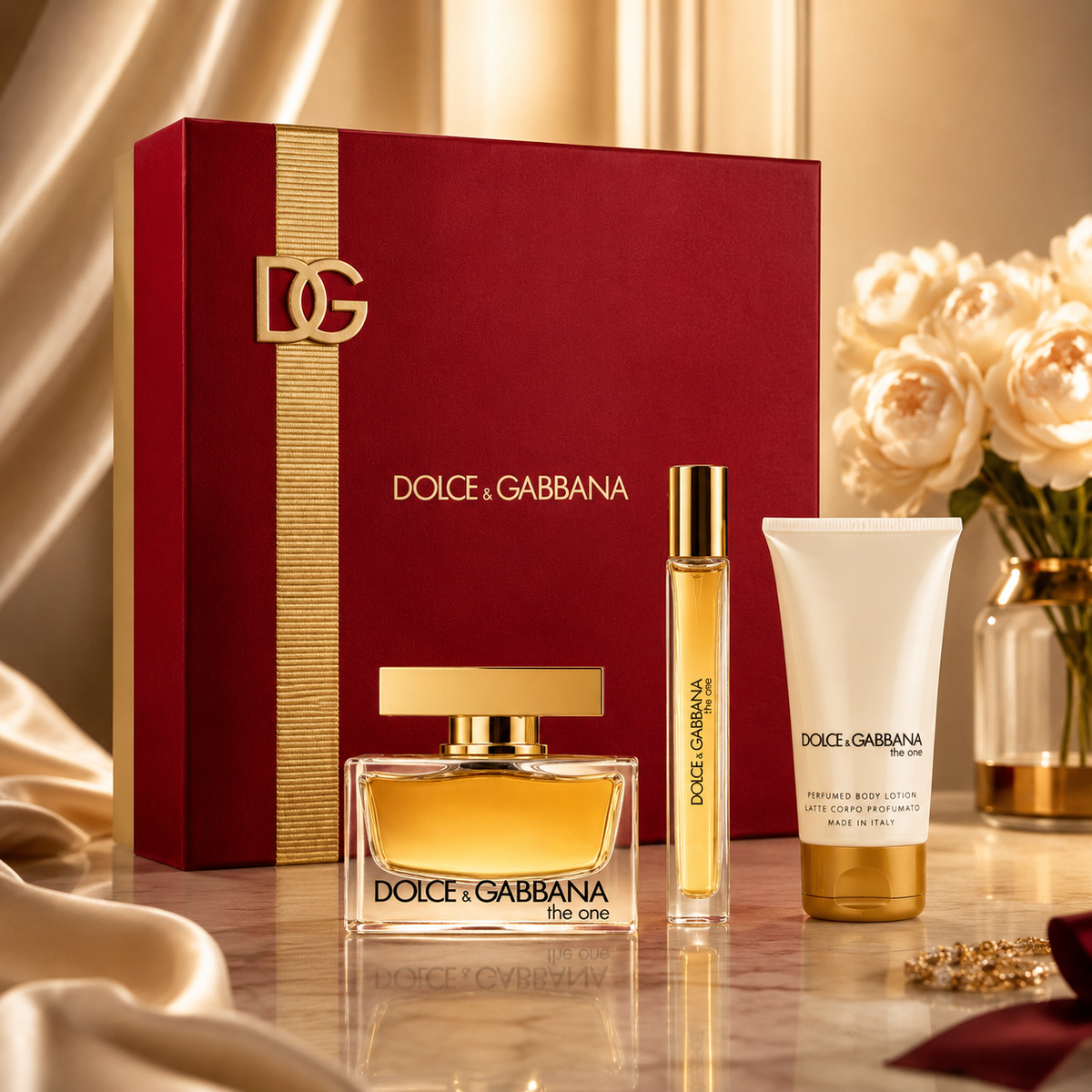 Dolce & Gabbana The One 3-Piece Gift Set for Women (with Body Lotion)
