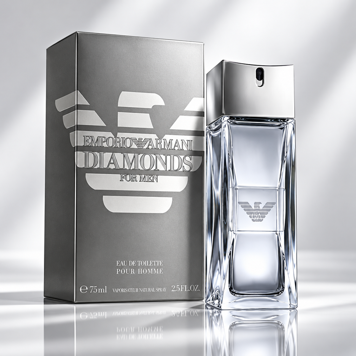 Emporio Armani Diamonds Eau de Toilette for Men 2.5 Ounce