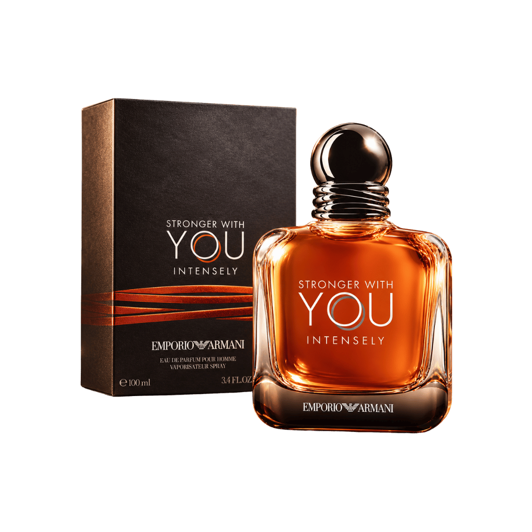 Emporio Armani Stronger With You Intensely Eau de Parfum for Men 3.4 Ounce