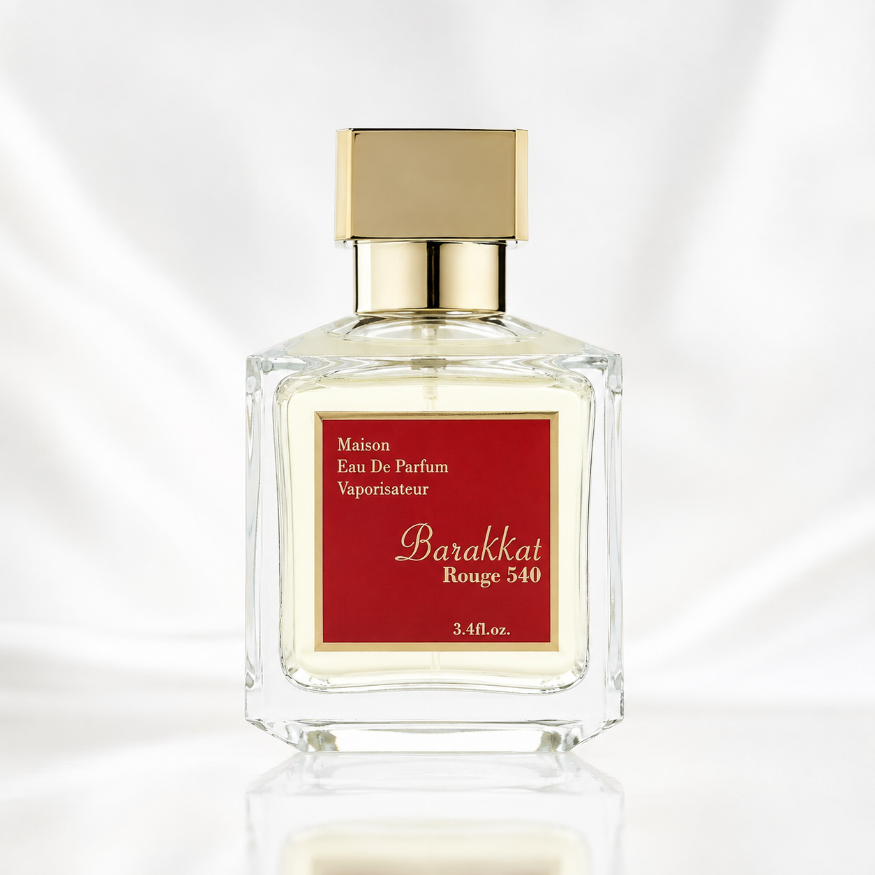 Fragrance World Barakkat Rouge 540 White Eau de Parfum for Unisex 3.4 Ounce